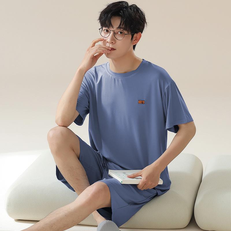 Premium Men s Modal Summer Pajama Set - Short Sleeve & Shorts, Plus Size, Versatile for Home or Outdoor Wear L (50-62.5 kg)
Premium Men s Modal Summer Pajama Set - Short Sleeve & Shorts, Plus Size, Versatile for Home or Outdoor Wear L (50-62.5 kg)