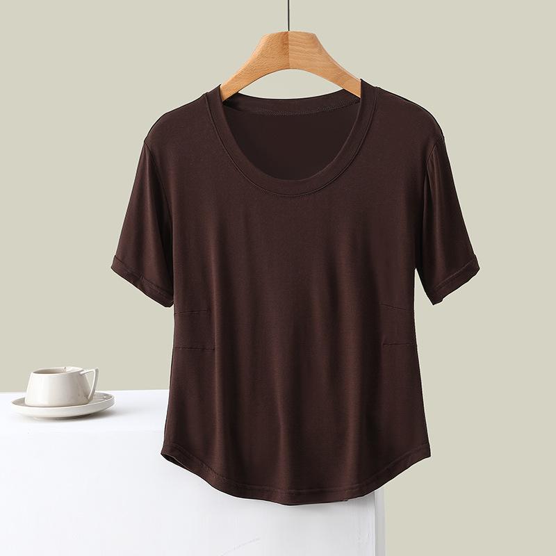 Women s Slim Ice Silk Short-Sleeve Round Neck T-Shirt 2XL
Women s Slim Ice Silk Short-Sleeve Round Neck T-Shirt 2XL