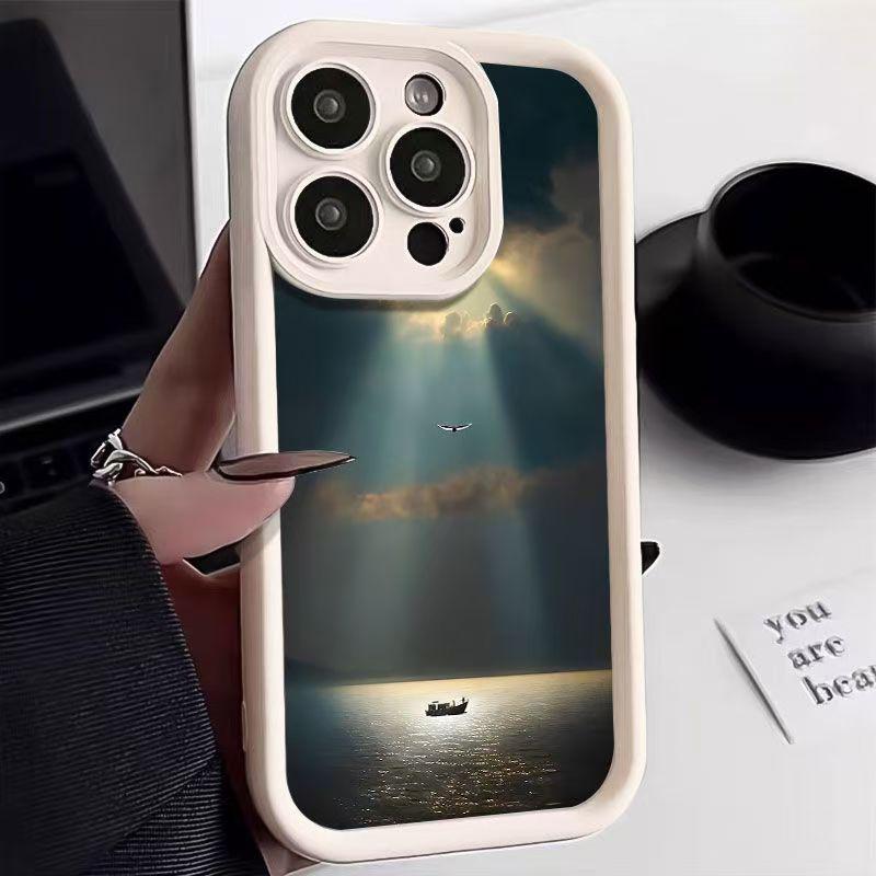 European & American Style Sea View iPhone Case: Compatible with Apple 17, iPhone 16 Pro Max, 15/14/XR, Drop-Proof, Soft. XR
European & American Style Sea View iPhone Case: Compatible with Apple 17, iPhone 16 Pro Max, 15/14/XR, Drop-Proof, Soft. XR