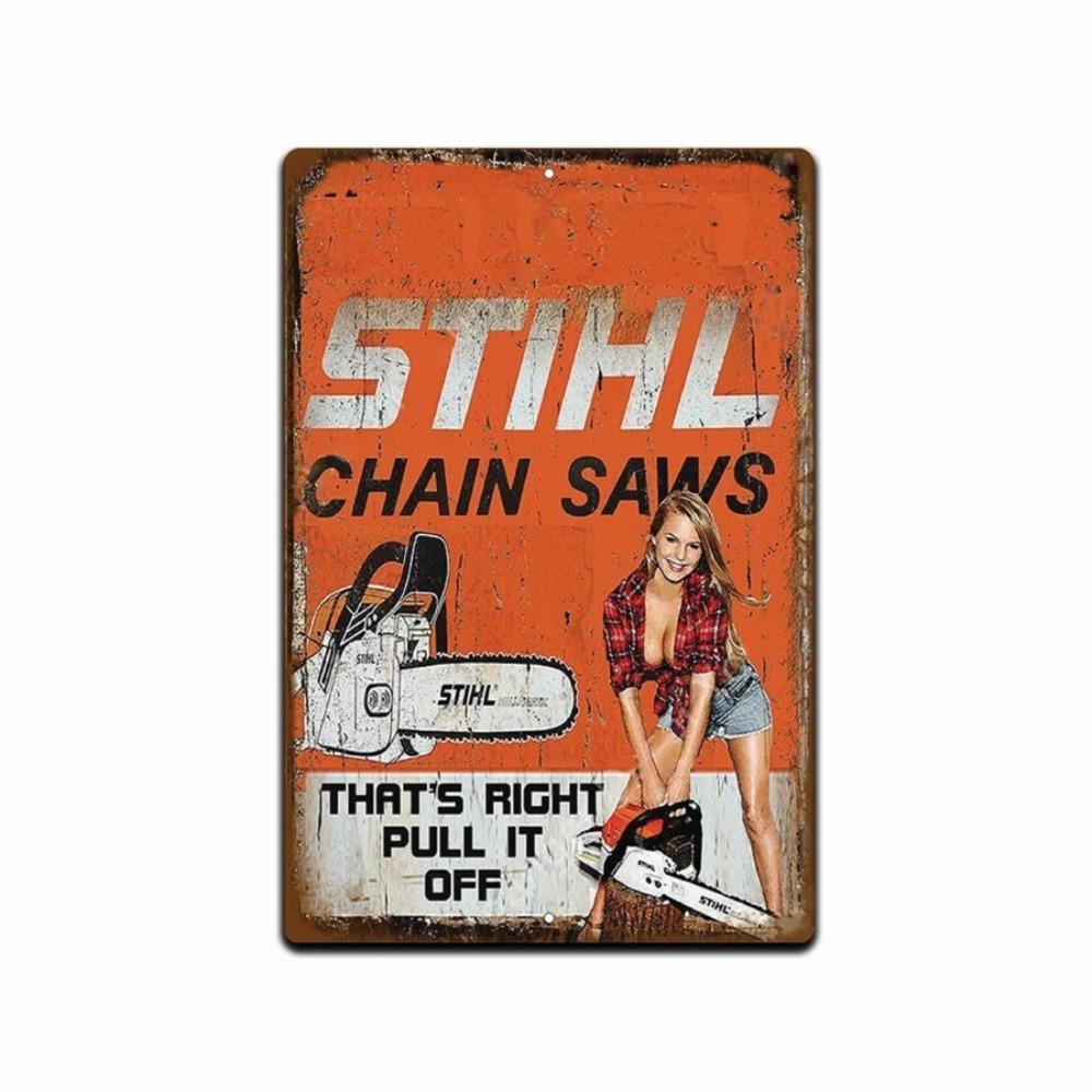 ЖЕСТЯНАЯ ТАБЛИЧКА STIHL Бензопилы Инструменты Оборудование Гараж Рустикальный Винтажный вид 8x12
ЖЕСТЯНАЯ ТАБЛИЧКА STIHL Бензопилы Инструменты Оборудование Гараж Рустикальный Винтажный вид 8x12