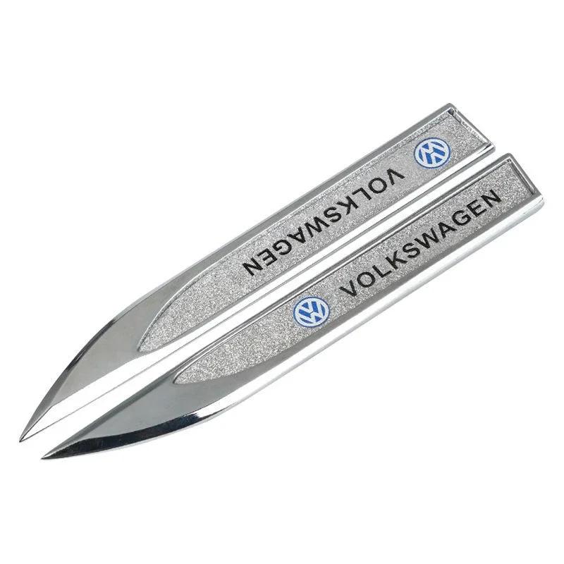 For VOLKSWAGEN VW 2pcs Car Fender Metal Styling Stickers For Volkswagen Golf Passat Bora Tiguan Scirocco Lavida Santana POLO San
For VOLKSWAGEN VW 2pcs Car Fender Metal Styling Stickers For Volkswagen Golf Passat Bora Tiguan Scirocco Lavida Santana POLO San