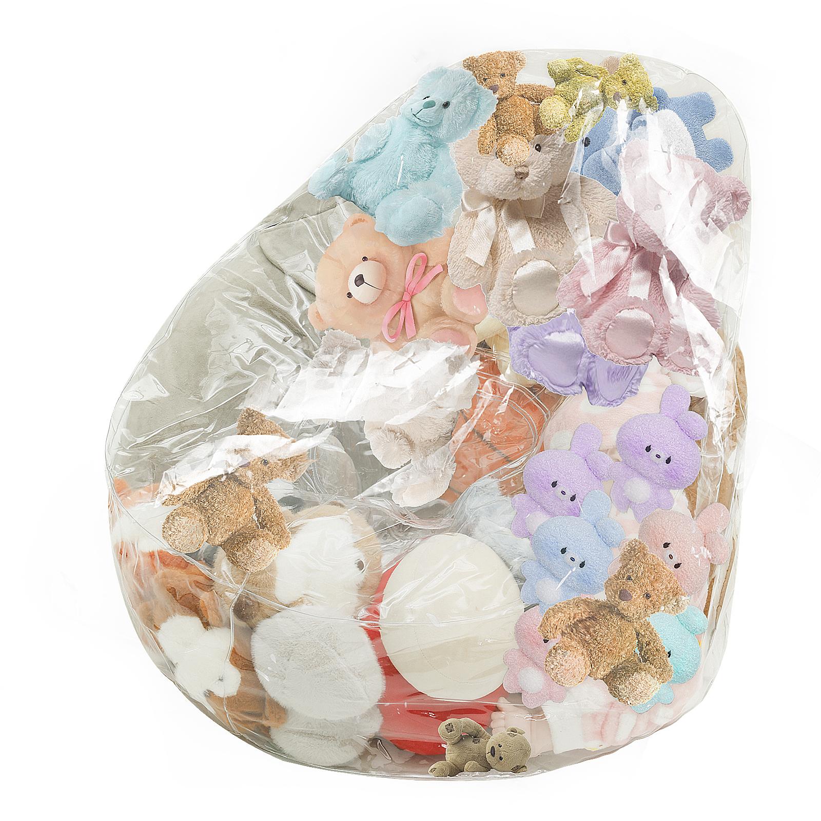 Clear Toy Organizer Large Capacity Plush Toys Storage bag Chair Cover PVC Stuffed Doll organizer bag Safe Storage Seat for Kids
Clear Toy Organizer Large Capacity Plush Toys Storage bag Chair Cover PVC Stuffed Doll organizer bag Safe Storage Seat for Kids