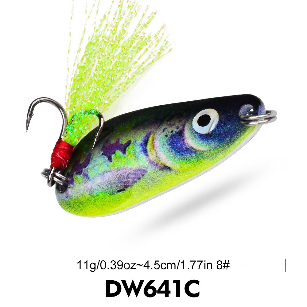 TossingVIBLuya Bait4.5CM11GMetallic Sequin Full Swim Layer Fluttering Simulation Fake Bait for Bass and Red Snapper 4.5CM 11G
TossingVIBLuya Bait4.5CM11GMetallic Sequin Full Swim Layer Fluttering Simulation Fake Bait for Bass and Red Snapper 4.5CM 11G