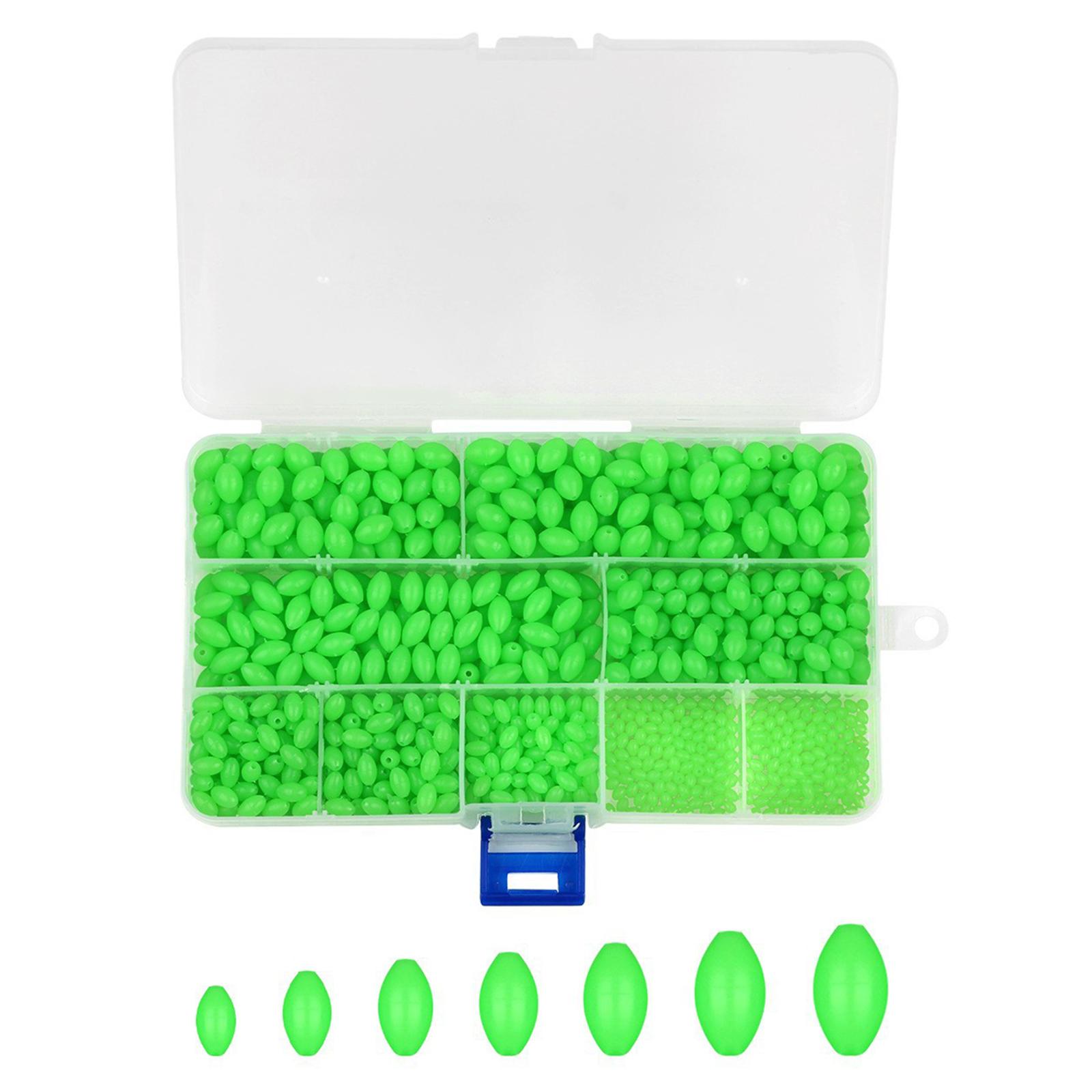 900pcs Luminous Fishing Beads Oval Plastic Glow Fishing Beads for Freshwater & Saltwater Fishing Rigs
900pcs Luminous Fishing Beads Oval Plastic Glow Fishing Beads for Freshwater & Saltwater Fishing Rigs