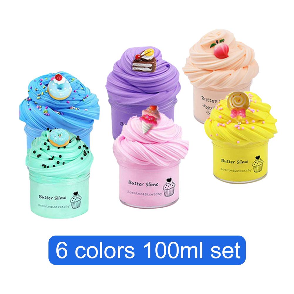 6 цветов Cloud Slime Kit Супер мягкая игрушка для снятия стресса нелипкая для мальчиков и девочек
6 цветов Cloud Slime Kit Супер мягкая игрушка для снятия стресса нелипкая для мальчиков и девочек