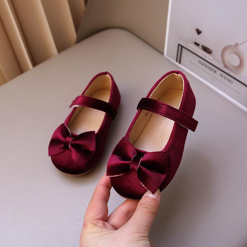 Spring Autumn Girls Princess Shoes Bow Flat Ballet Beans Shoes Soft Sole Dance Shoes size 30 бордовий
Spring Autumn Girls Princess Shoes Bow Flat Ballet Beans Shoes Soft Sole Dance Shoes size 30 бордовий