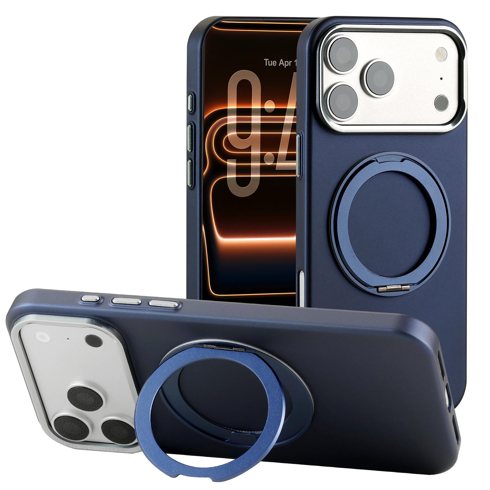 iPhone 17 Pro Max Magnetic Thin Case with 360 Rotation Stand, Solid Color Frosted Hard Shell for iPhone 16/15 iPhone 15 Pro Max
iPhone 17 Pro Max Magnetic Thin Case with 360 Rotation Stand, Solid Color Frosted Hard Shell for iPhone 16/15 iPhone 15 Pro Max