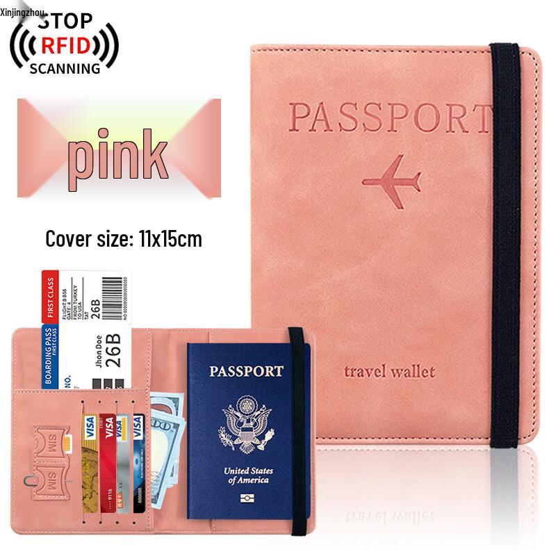 RFID PU Leather Travel Document Holder
RFID PU Leather Travel Document Holder