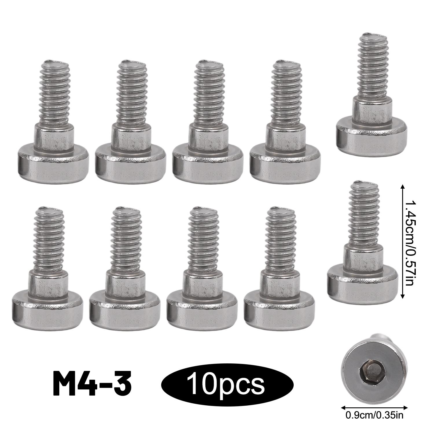 50/10x 304Stainless Steel Hex Socket Head Shoulder Screw Positioning Pin Stripper Bolt Machine Tool Roller Bearing Fastener Plug (as the picture,10PCS)
50/10x 304Stainless Steel Hex Socket Head Shoulder Screw Positioning Pin Stripper Bolt Machine Tool Roller Bearing Fastener Plug (as the picture,10PCS)