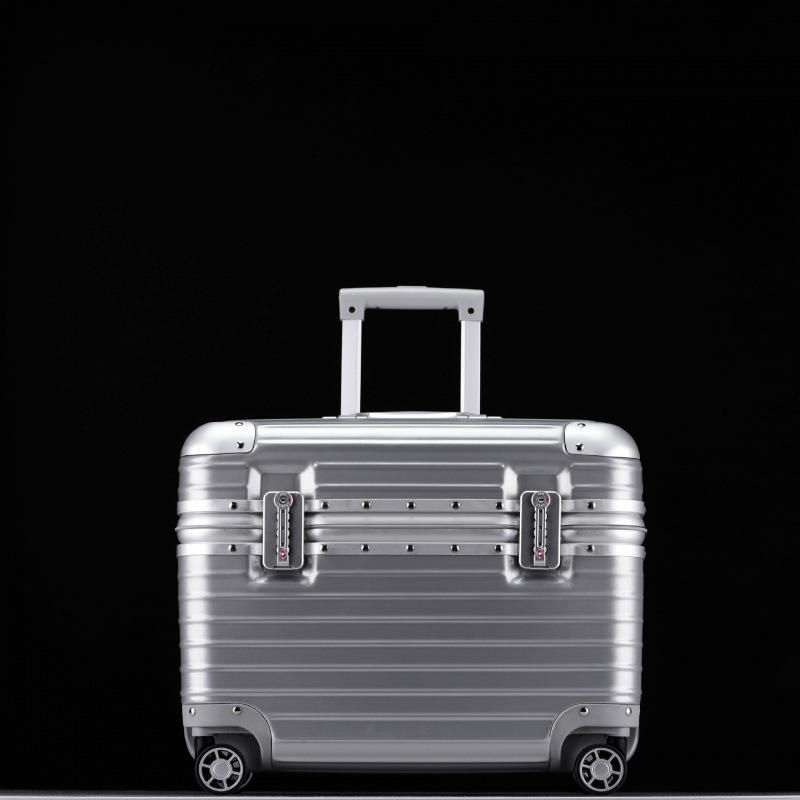 18-Inch Flip-Top Carry-On Suitcase with 20-Inch Aluminum Frame, Universal Wheels, and Small Lock for Men and Women 18-inch
18-Inch Flip-Top Carry-On Suitcase with 20-Inch Aluminum Frame, Universal Wheels, and Small Lock for Men and Women 18-inch