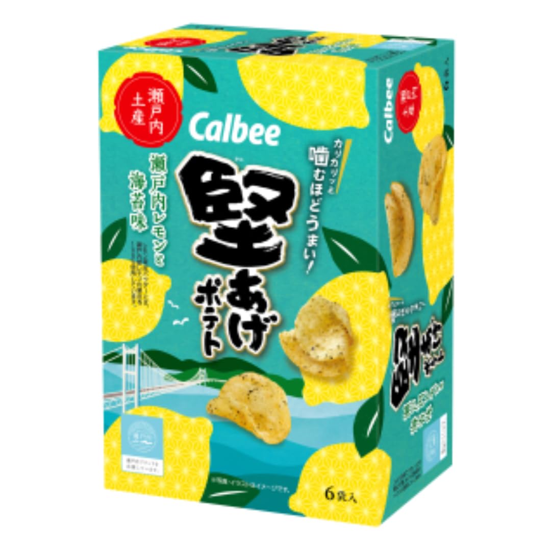 Картофельные чипсы Kataage Limited сетучи со вкусом лимона и нори Тюгоку-Сикоку (1 коробка)
Картофельные чипсы Kataage Limited сетучи со вкусом лимона и нори Тюгоку-Сикоку (1 коробка)