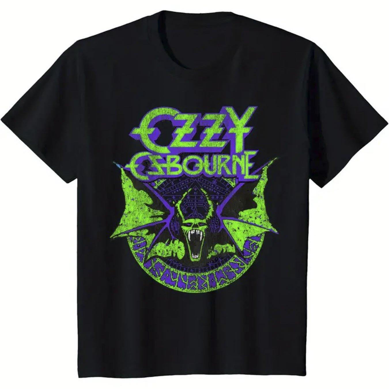 Ozzy Osbourne Bat Neon Graphic T-Shirt 100% Cotton Men s Casual Round Neck Short Sleeve Tee Black with Vibrant Green 4XL
Ozzy Osbourne Bat Neon Graphic T-Shirt 100% Cotton Men s Casual Round Neck Short Sleeve Tee Black with Vibrant Green 4XL