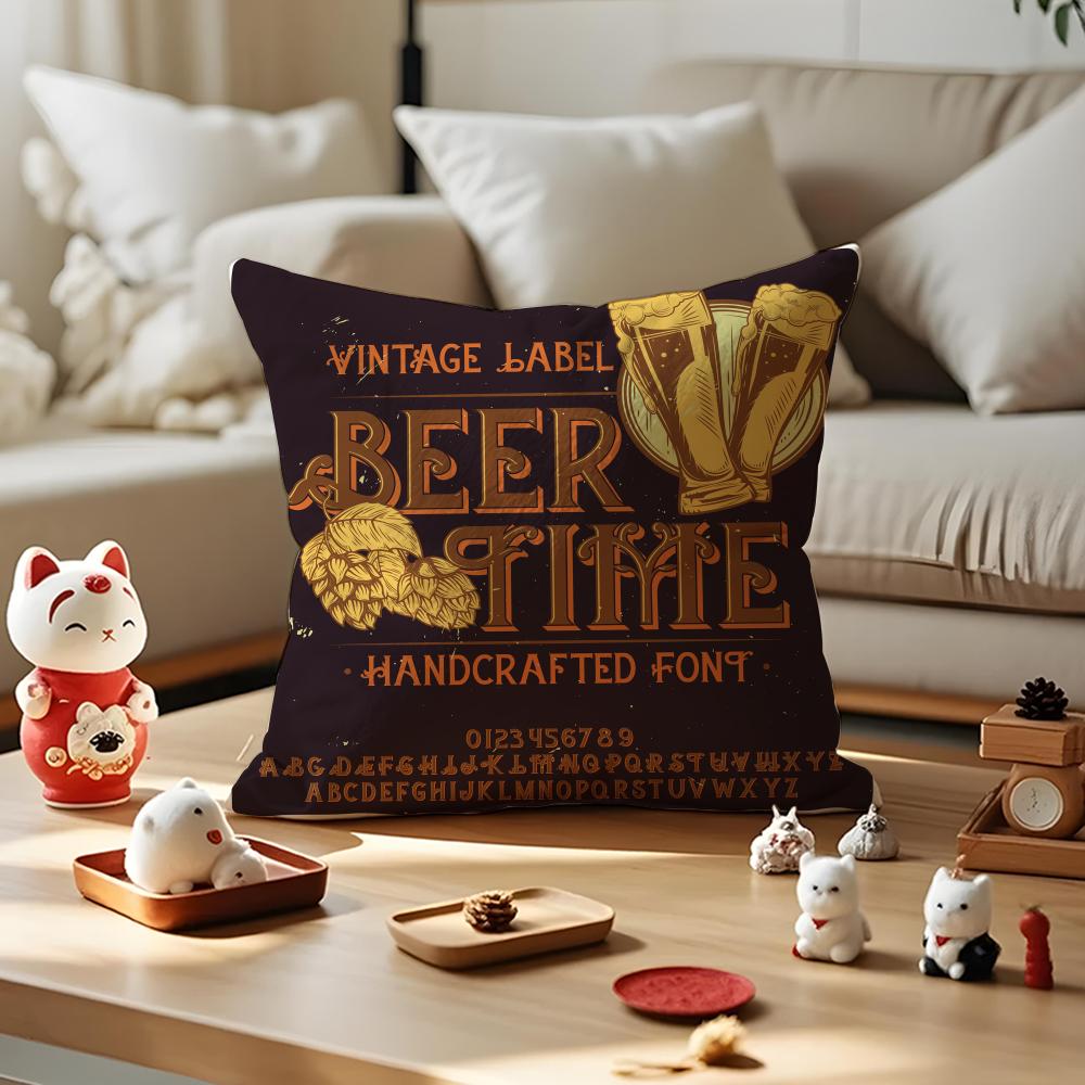 Beer Wine Retro Style Pillow Case Antidustmite Pillowcase Invisible Zipper Silky Short Plush Sofa Cushion Cover 30x30cm
Beer Wine Retro Style Pillow Case Antidustmite Pillowcase Invisible Zipper Silky Short Plush Sofa Cushion Cover 30x30cm