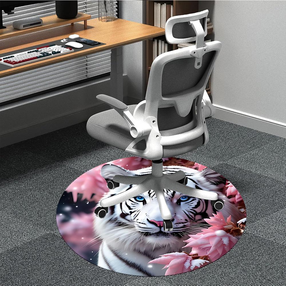 1pc White Tiger Print Chair Carpet for Office, Soft Flannel Throw Mat, Perfect for Office,Holiday Party Decoration Choice yy251113087 80cm by 80cm
1pc White Tiger Print Chair Carpet for Office, Soft Flannel Throw Mat, Perfect for Office,Holiday Party Decoration Choice yy251113087 80cm by 80cm