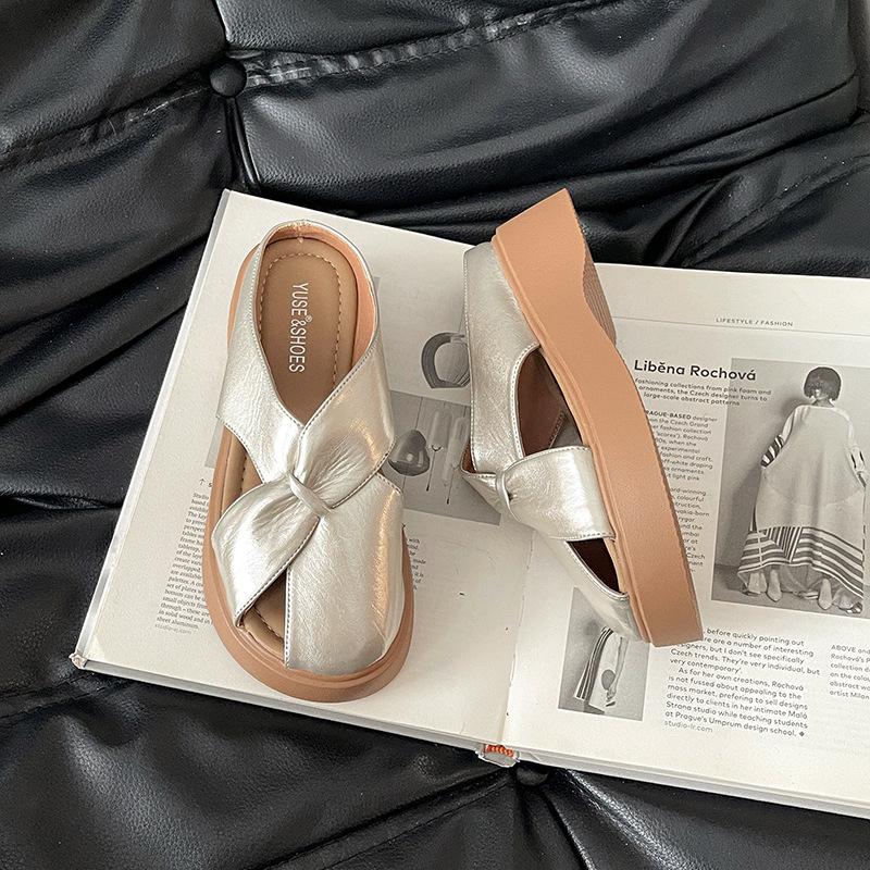 Stylish and simple thick-soled height-increasing Mary Jane shoes, women s new summer outer wear versatile casual soft-soled bag head slippers 40 золотой
Stylish and simple thick-soled height-increasing Mary Jane shoes, women s new summer outer wear versatile casual soft-soled bag head slippers 40 золотой