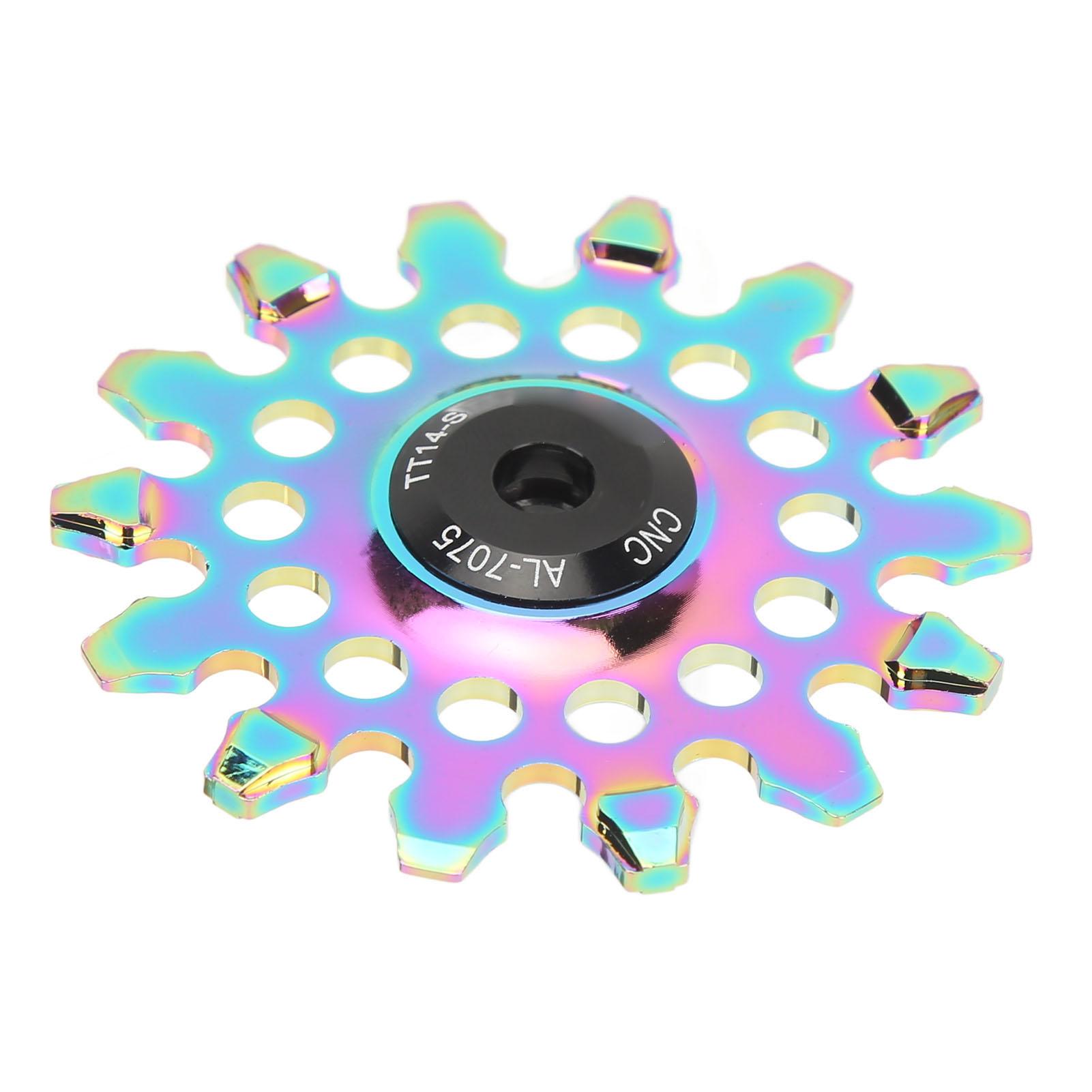 Bike Derailleur Pulley 14T Negative Tooth Ceramic Bearing Wheel Rear Pulley for Road Mountain Bikes
Bike Derailleur Pulley 14T Negative Tooth Ceramic Bearing Wheel Rear Pulley for Road Mountain Bikes