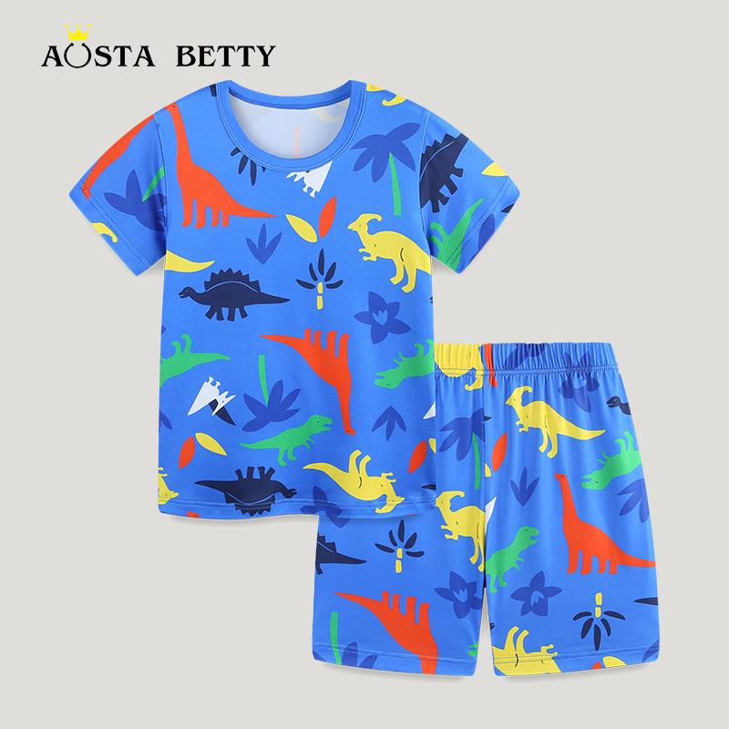 AostaBetty Комплект домашней одежды из двух предметов для мальчиков с круглым вырезом, коротким рукавом, летний 7 Years
AostaBetty Комплект домашней одежды из двух предметов для мальчиков с круглым вырезом, коротким рукавом, летний 7 Years