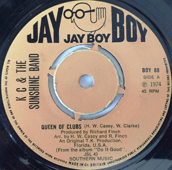 7-дюймовая пластинка KC THE SUNSHINE BAND Queen Of Clubs BOY88 Jay Boy 1974 UK SoulFunk Б/у
7-дюймовая пластинка KC THE SUNSHINE BAND Queen Of Clubs BOY88 Jay Boy 1974 UK SoulFunk Б/у