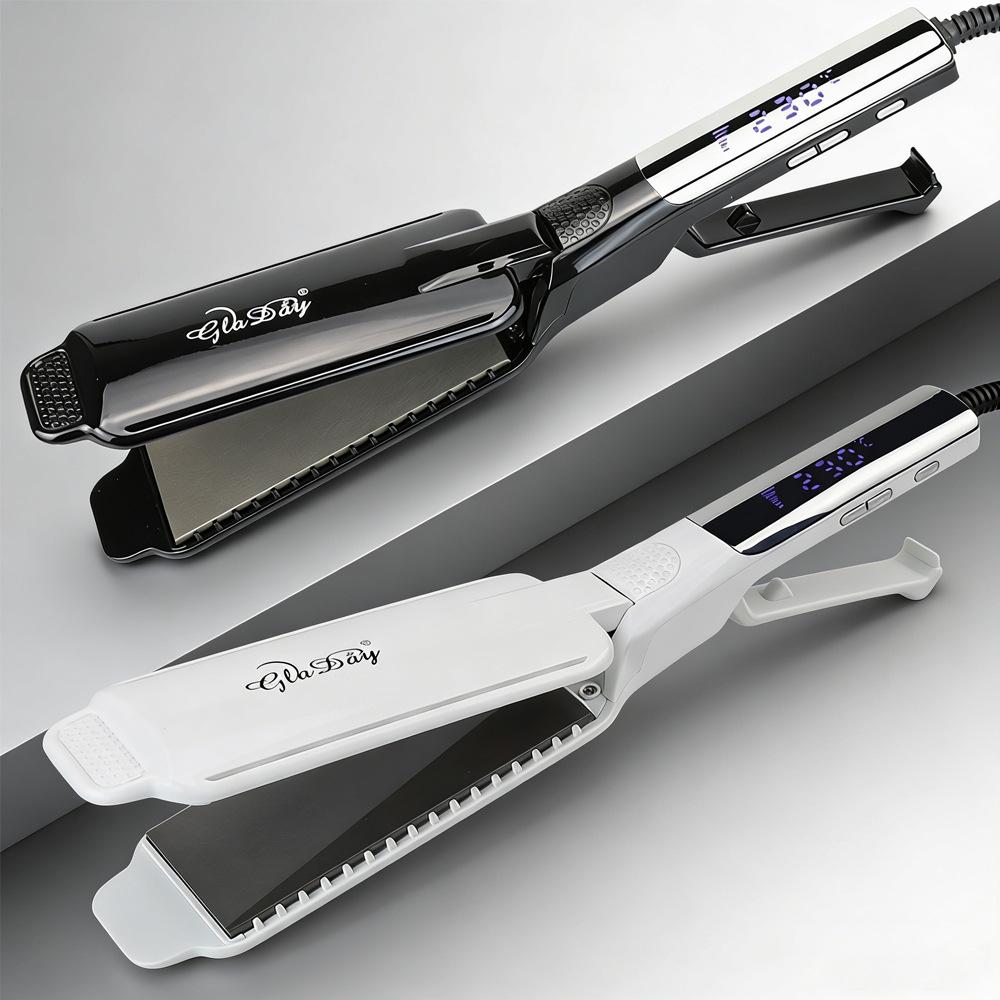 Large Scissor-Style Curling Iron with LCD and Wide Plates for Salon Use EU Standard білий
Large Scissor-Style Curling Iron with LCD and Wide Plates for Salon Use EU Standard білий