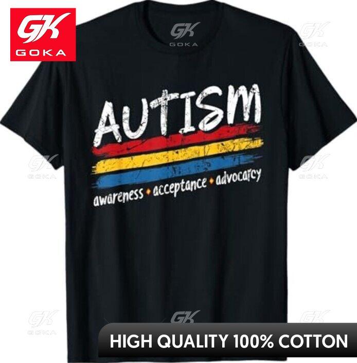 Autism Awareness Support Acceptance Advocacy Graphic T Shirts Unisexs Clothing Cotton Women Funny Summer Tshrits 4XL
Autism Awareness Support Acceptance Advocacy Graphic T Shirts Unisexs Clothing Cotton Women Funny Summer Tshrits 4XL