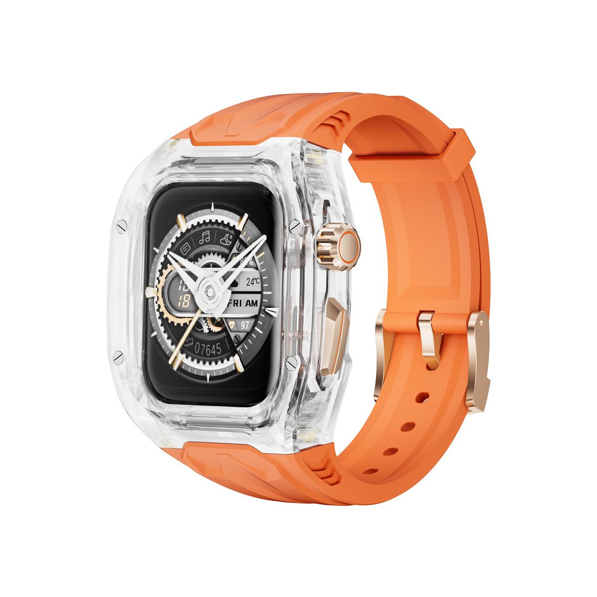 Ремінець для Apple Watch S11: Прозорий у стилі Richard Mille, підходить для Apple 10, дизайн Lamborghini 40-41mm
Ремінець для Apple Watch S11: Прозорий у стилі Richard Mille, підходить для Apple 10, дизайн Lamborghini 40-41mm