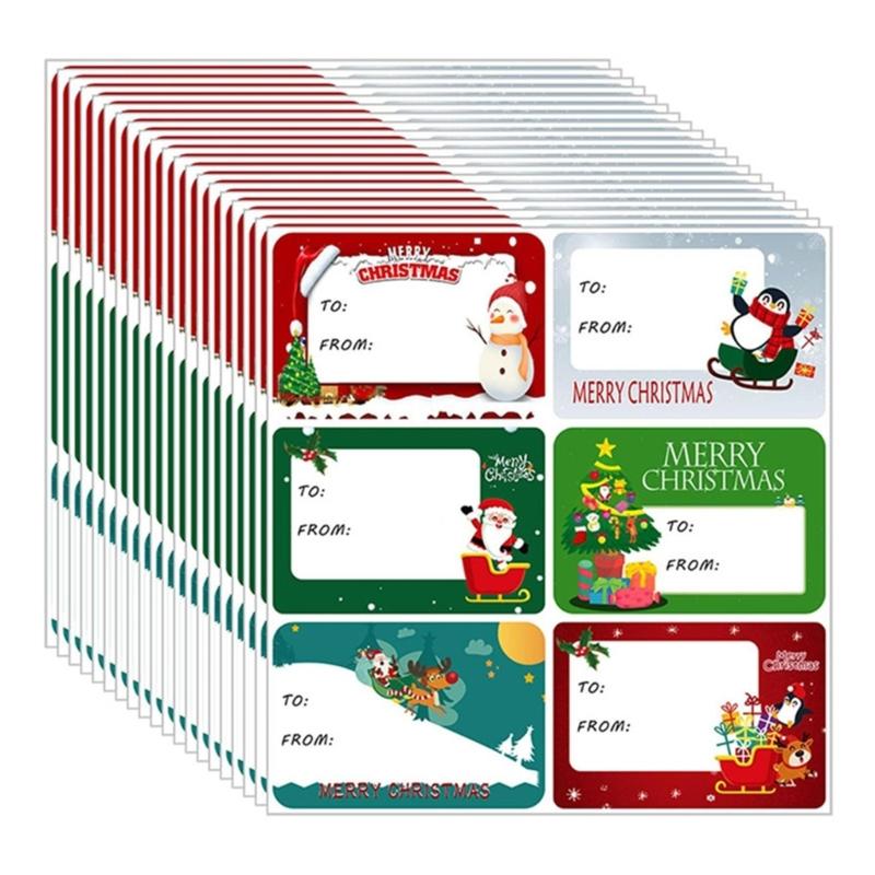 20 Sheets Self-Adhesive Present Sticker Christmas Gift Tagged Sticker To and From Christmas Present Name Gift Labels
20 Sheets Self-Adhesive Present Sticker Christmas Gift Tagged Sticker To and From Christmas Present Name Gift Labels