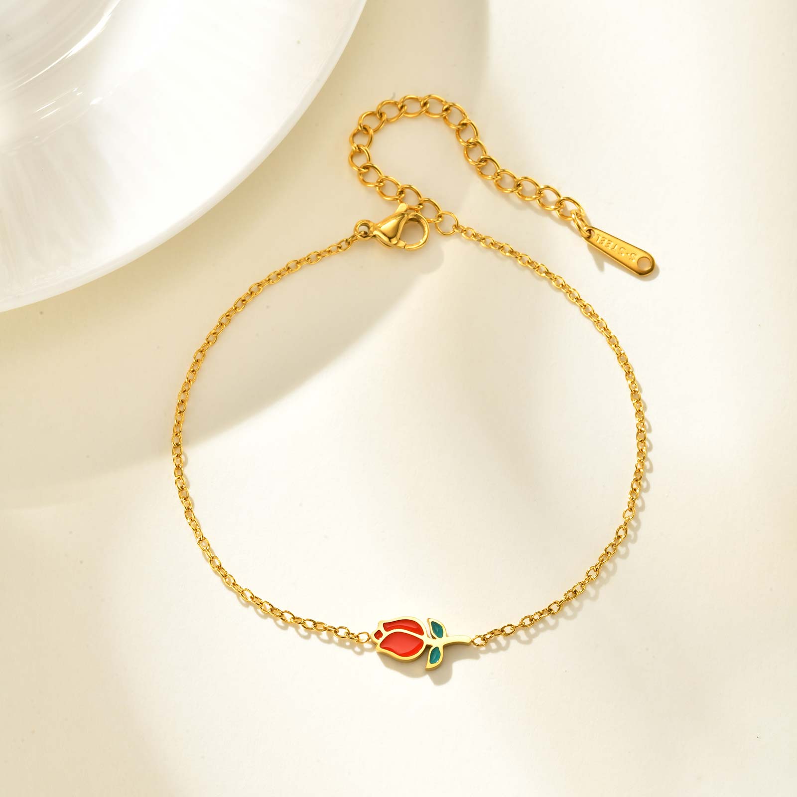 Cute Red Ladybug Charm Bracelets for Women Girls, Stainless Steel Animal Pendant Bracelets, Fashion Jewelry for Party Gift
Cute Red Ladybug Charm Bracelets for Women Girls, Stainless Steel Animal Pendant Bracelets, Fashion Jewelry for Party Gift