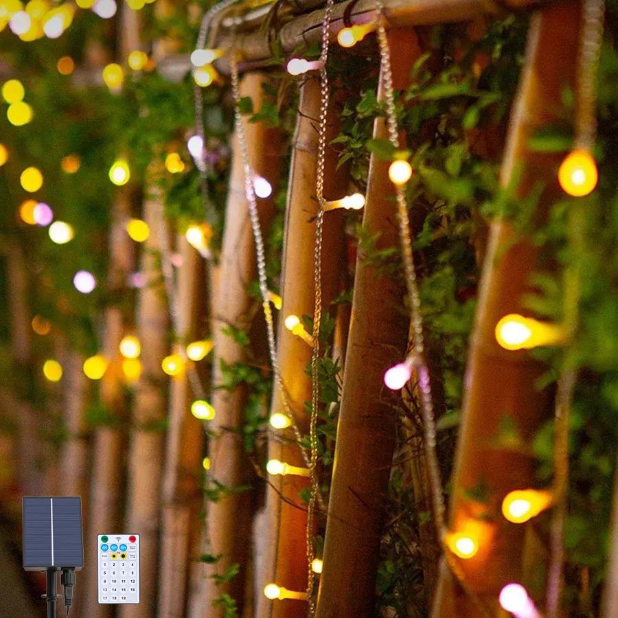 Solar Cherry Light 12M 22M Macarons Solar String Light 19 Modes Waterproof Outdoor Sun Lamp for Garden Backyard Porch Pool Decor 12m 100 leds
Solar Cherry Light 12M 22M Macarons Solar String Light 19 Modes Waterproof Outdoor Sun Lamp for Garden Backyard Porch Pool Decor 12m 100 leds
