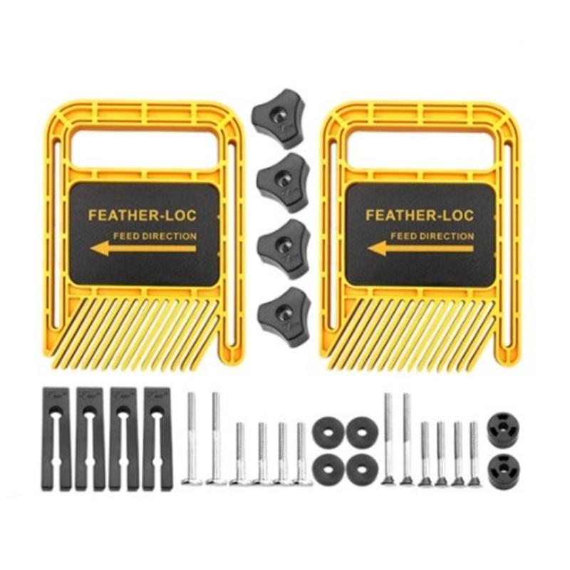Перьевая доска для деревообработки Двойные регулируемые перьевые доски Электрическое расширенное средство безопасности при деревообработке Для настольных пил Ленточные пилы Фрезерные столы Заборы 
Перьевая доска для деревообработки Двойные регулируемые перьевые доски Электрическое расширенное средство безопасности при деревообработке Для настольных пил Ленточные пилы Фрезерные столы Заборы