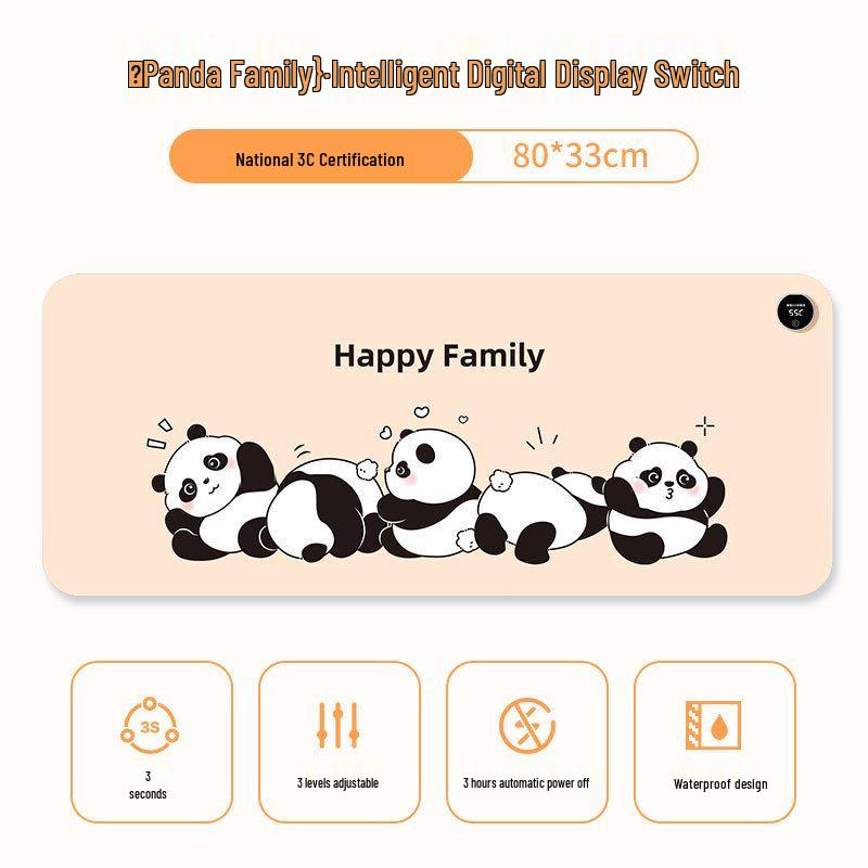 Большой мультяшный коврик для мыши с подогревом - Теплый стол и грелка для рук 60*36 - 3-Level Timer
Большой мультяшный коврик для мыши с подогревом - Теплый стол и грелка для рук 60*36 - 3-Level Timer