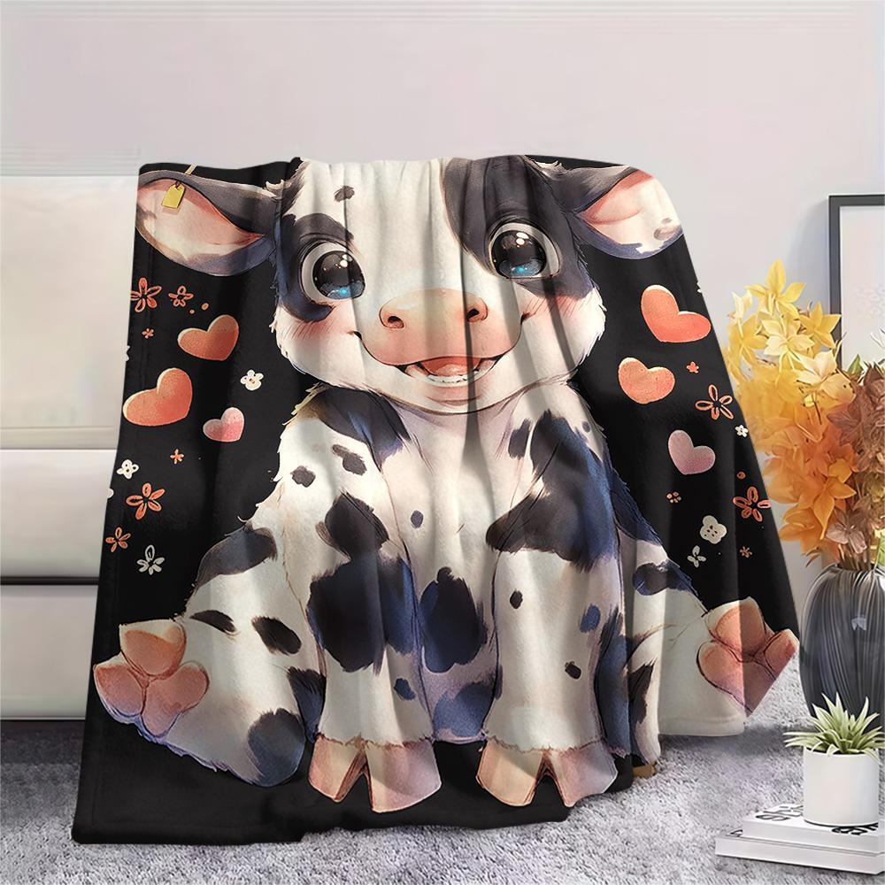 Dairy Cattle Print Flannel Blanket, High quality Comfortable for All Seasons, Home Decor, Warmth and Comfort, Perfect for Christmas Gifts 80cm x 120cm
Dairy Cattle Print Flannel Blanket, High quality Comfortable for All Seasons, Home Decor, Warmth and Comfort, Perfect for Christmas Gifts 80cm x 120cm