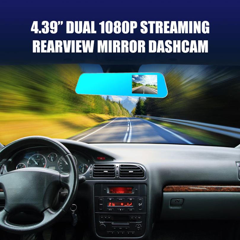 4.39 inch 1080P HD Dual Lens Touch Screen Night Vision Car DVR Rearview Mirror Camera Dash Cam Type A
4.39 inch 1080P HD Dual Lens Touch Screen Night Vision Car DVR Rearview Mirror Camera Dash Cam Type A