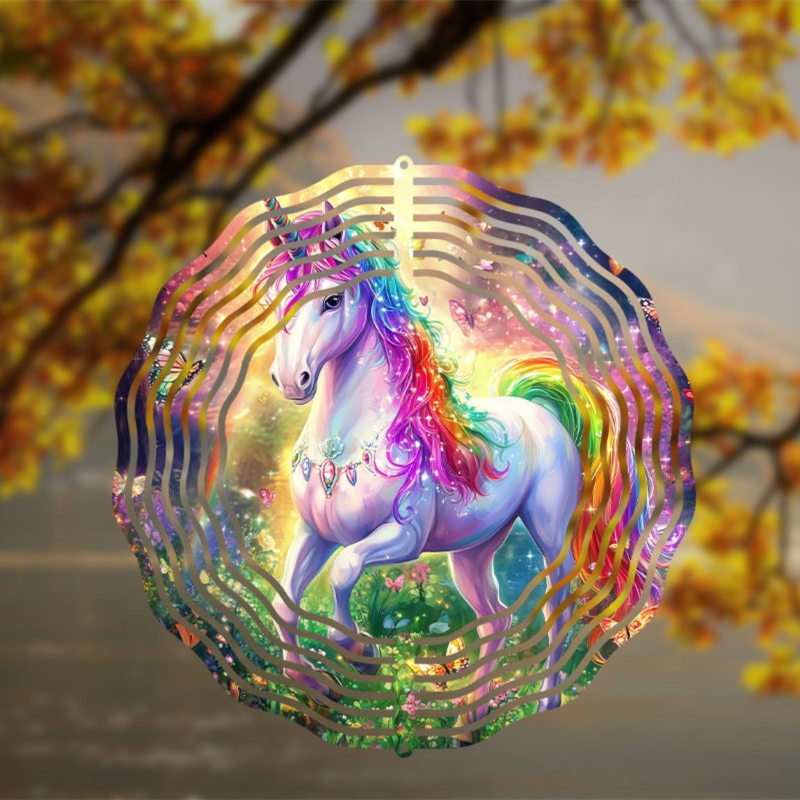 Vibrant 10-Inch Hummingbird Wind Spinner – 3D Kinetic Metal Hanging Ornament with 360° Rotation, Colorful Floral & Butterfly Design for Garden 01A
Vibrant 10-Inch Hummingbird Wind Spinner – 3D Kinetic Metal Hanging Ornament with 360° Rotation, Colorful Floral & Butterfly Design for Garden 01A