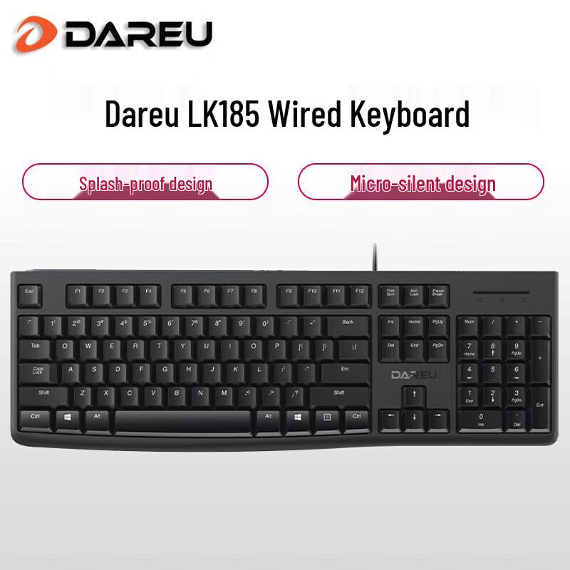 DAREU LK185 Wired Office Keyboard
DAREU LK185 Wired Office Keyboard
