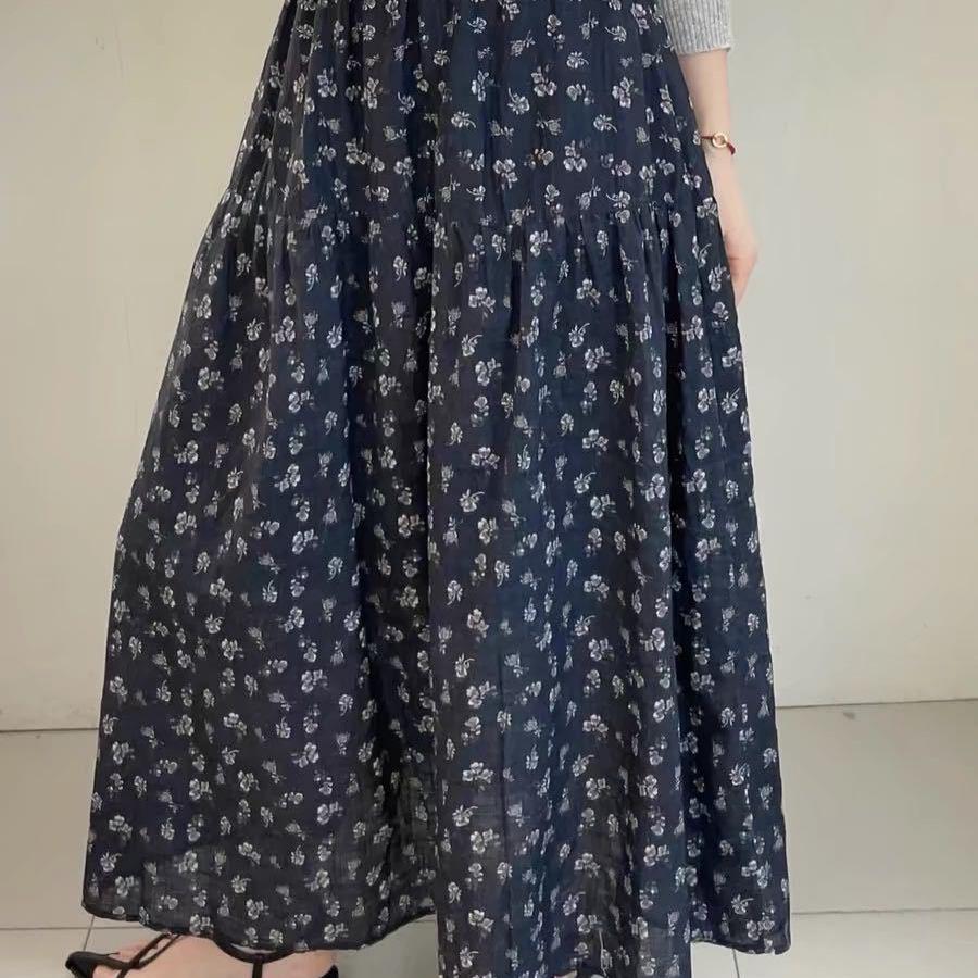 Korean Retro Floral High Waist A-Line Skirt - Slimming Small Size, Early Spring 2025 Women s Fashion. Large
Korean Retro Floral High Waist A-Line Skirt - Slimming Small Size, Early Spring 2025 Women s Fashion. Large
