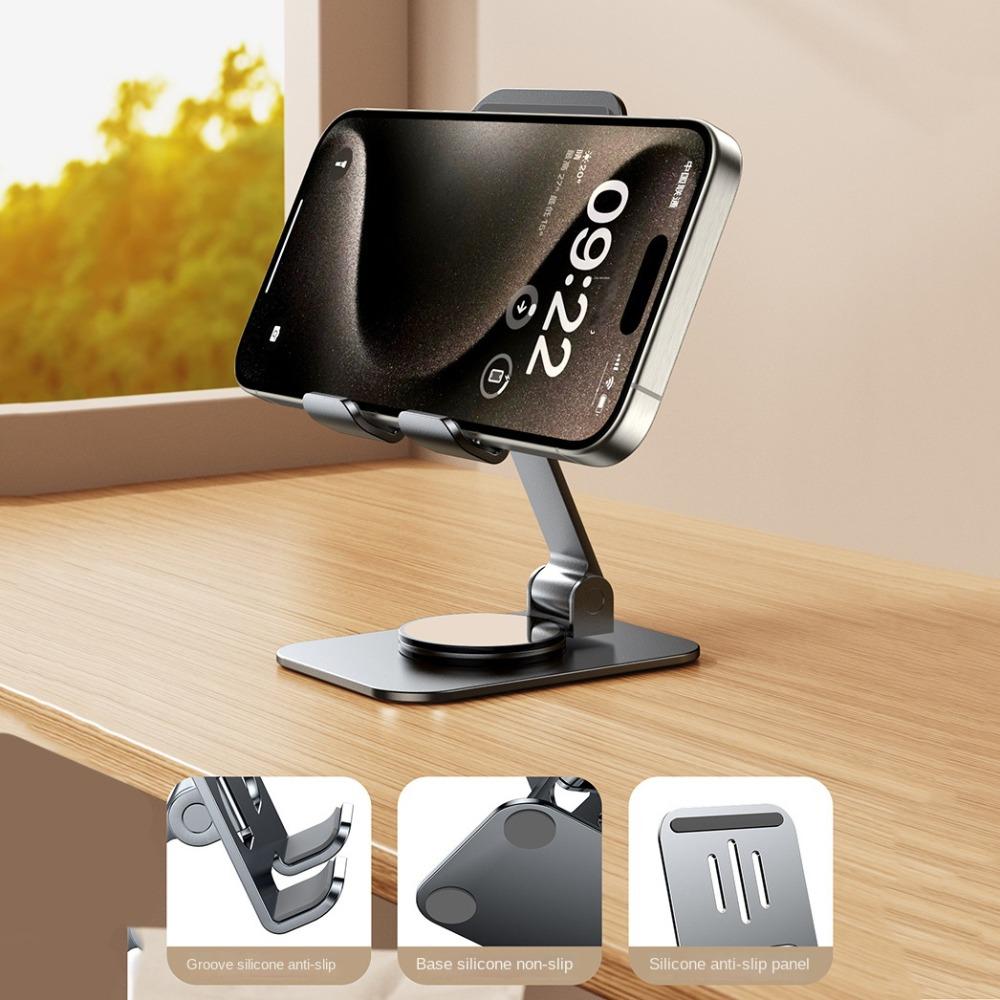 720 ° Rotating Mobile Phone Holder Stand Full Metal Table Cell Phone Stand Mobile Phone
720 ° Rotating Mobile Phone Holder Stand Full Metal Table Cell Phone Stand Mobile Phone