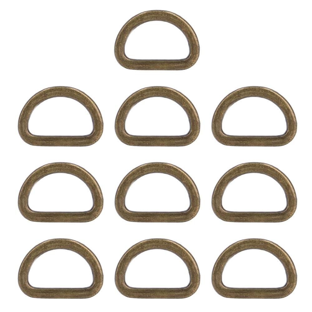 10PCS Luggage Accessories Rainbow D Rings Glossy Finish Durable Bag Buckles Non-welded Zinc Alloy Metal Rings Craft Projects
10PCS Luggage Accessories Rainbow D Rings Glossy Finish Durable Bag Buckles Non-welded Zinc Alloy Metal Rings Craft Projects