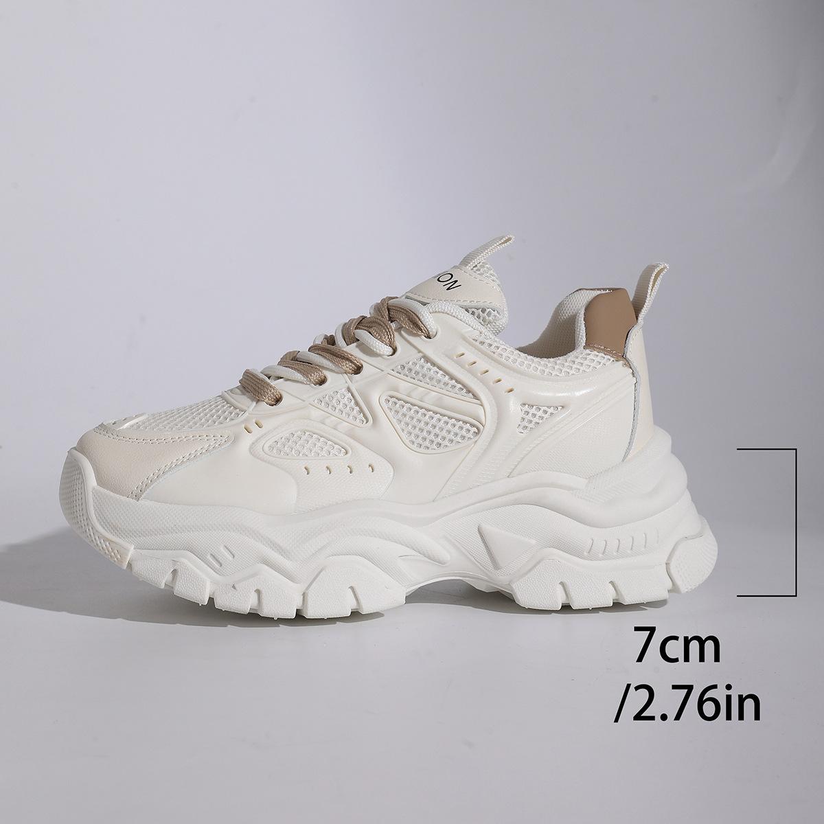 Мода с папиными кроссовками женские четыре сезона новые маффины мягкая платформа повседневная спортивная обувь пара шнурков дышащие модные белые туфли 41
Мода с папиными кроссовками женские четыре сезона новые маффины мягкая платформа повседневная спортивная обувь пара шнурков дышащие модные белые туфли 41