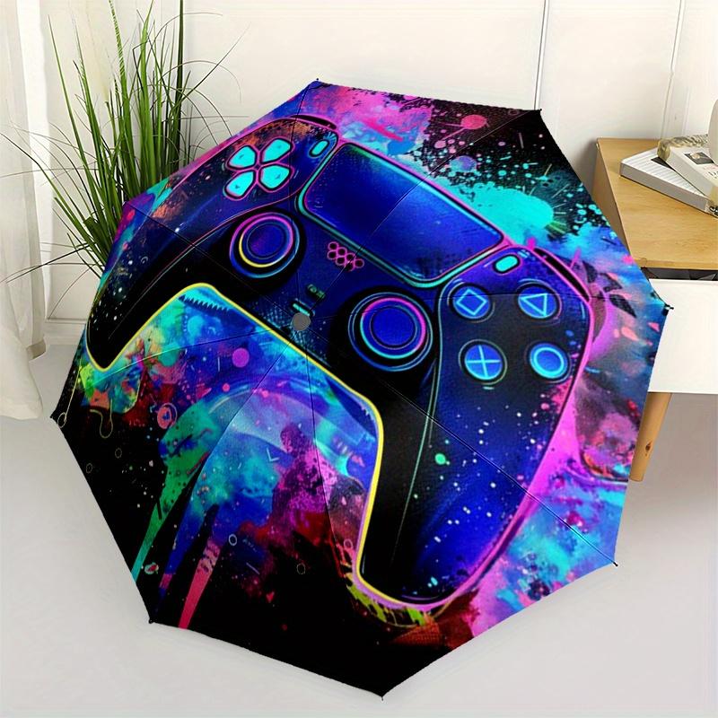 Video Game Controller, Abstract Art themed Eight rib Automatic Folding umbrella Is Suitable for Both Men and Women, Making It A Perfect Chri
Video Game Controller, Abstract Art themed Eight rib Automatic Folding umbrella Is Suitable for Both Men and Women, Making It A Perfect Chri