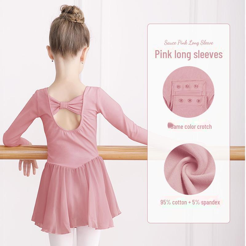 Комбинезон для танцев с длинными рукавами для девочек - Осенний китайский танцевальный костюм 120 yards розовый
Комбинезон для танцев с длинными рукавами для девочек - Осенний китайский танцевальный костюм 120 yards розовый