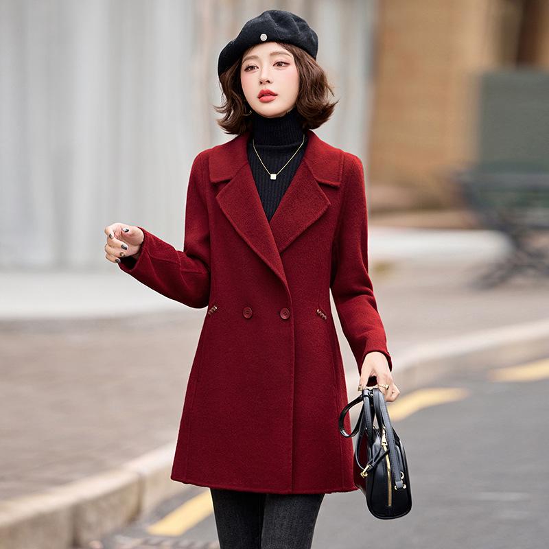 Women s Double-Breasted Wool Coat - Autumn/Winter Fashion Lapel Overcoat YX86309 XXL 65-70kg
Women s Double-Breasted Wool Coat - Autumn/Winter Fashion Lapel Overcoat YX86309 XXL 65-70kg