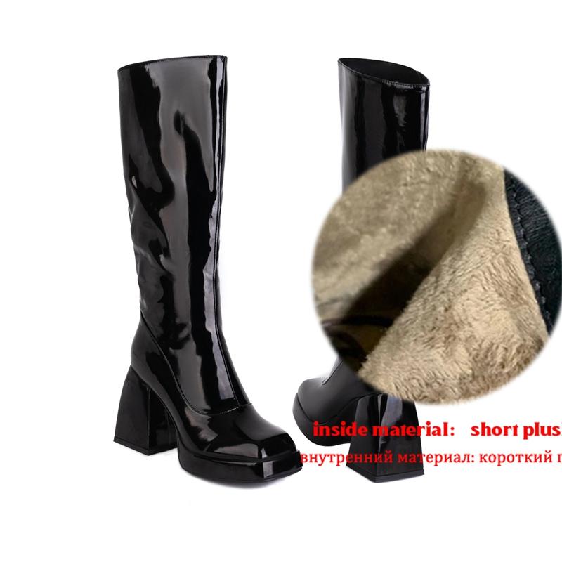 Krazing Po Полиуретановые Зимние Современные Ботильоны с Квадратным Носком Водонепроницаемые Размер 43 Толстый Каблук Сапоги до Колена 43
Krazing Po Полиуретановые Зимние Современные Ботильоны с Квадратным Носком Водонепроницаемые Размер 43 Толстый Каблук Сапоги до Колена 43