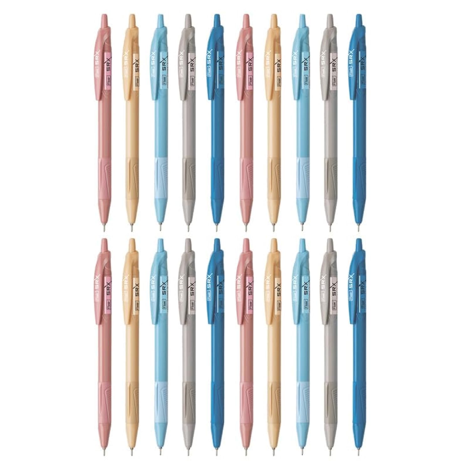 Flair SRX 0.7mm Retractable Ball Pen Combo Pack 1 X 20 Pcs Blue And Black Ink Smooth Writing Pens For Office School Use
Flair SRX 0.7mm Retractable Ball Pen Combo Pack 1 X 20 Pcs Blue And Black Ink Smooth Writing Pens For Office School Use