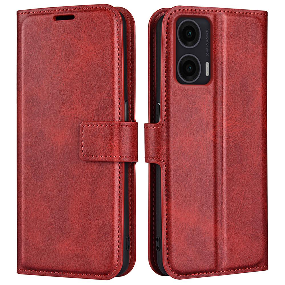 Для Motorola Moto G35 5G Чохол-підставка Захист від подряпин Шкіряний чохол для телефону з текстурою телячої шкіри Red
Для Motorola Moto G35 5G Чохол-підставка Захист від подряпин Шкіряний чохол для телефону з текстурою телячої шкіри Red