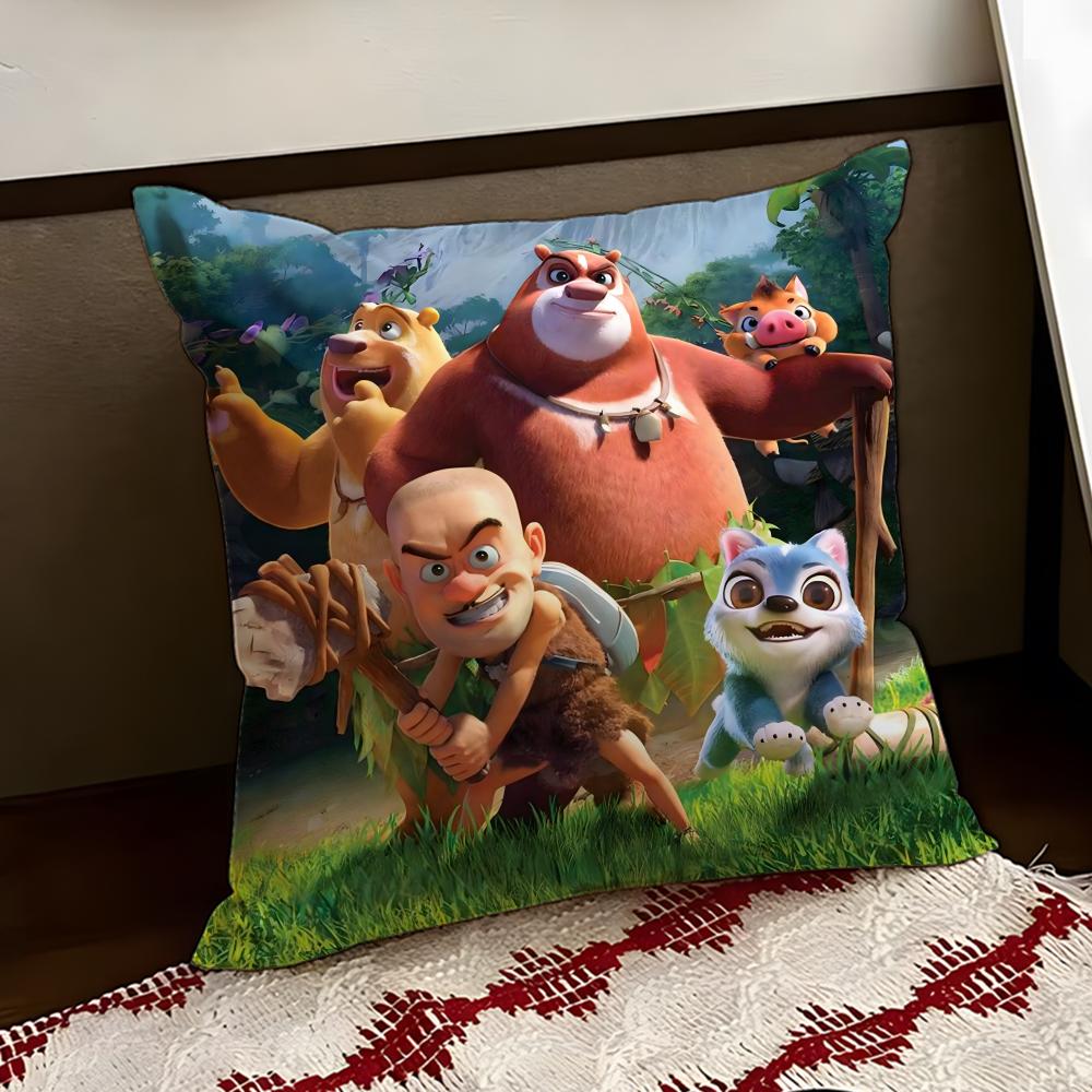 BBoonie BBears Cushion Cover Reversible Soft Durable Pillow Cover Home Car MultiScene Use for Daily Comfort 30X30cm
BBoonie BBears Cushion Cover Reversible Soft Durable Pillow Cover Home Car MultiScene Use for Daily Comfort 30X30cm