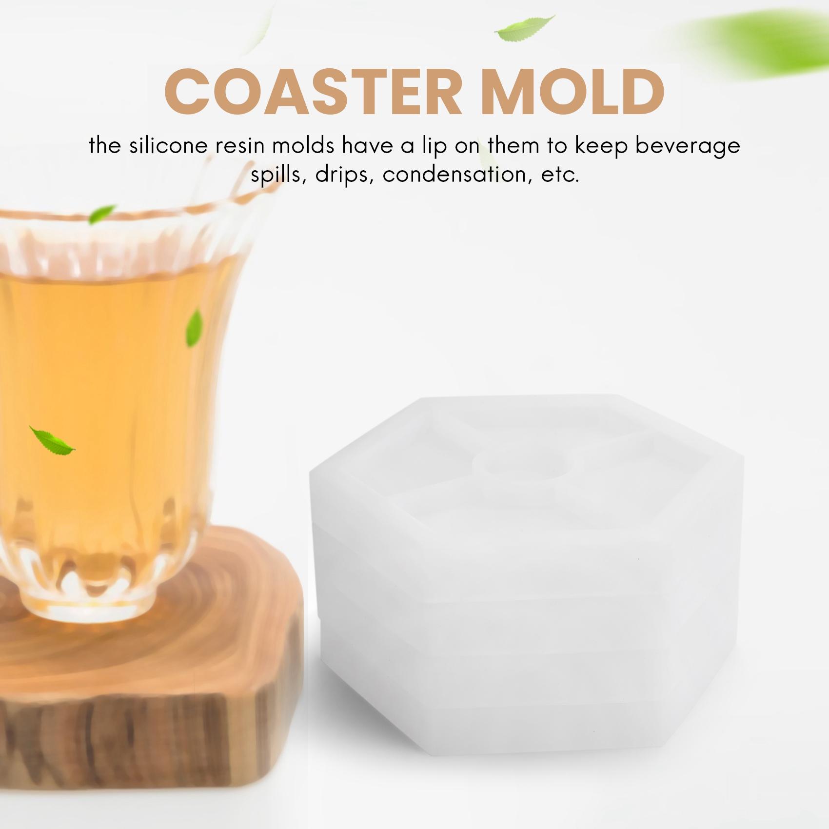 BHBL 8 Pack Hexagon Silicone Coaster Molds Silicone Resin Mold, Epoxy Molds for Casting with Resin, Concrete, Cement China Mainland
BHBL 8 Pack Hexagon Silicone Coaster Molds Silicone Resin Mold, Epoxy Molds for Casting with Resin, Concrete, Cement China Mainland