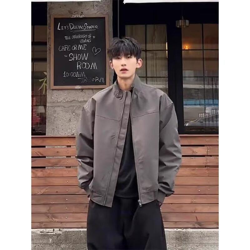 2026 New Men s Spring Casual Versatile Stand Collar Loose Workwear Jacket 3XL
2026 New Men s Spring Casual Versatile Stand Collar Loose Workwear Jacket 3XL