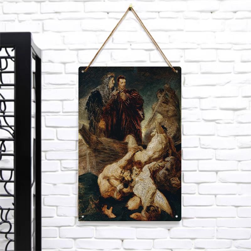 Custom Vintage Oil Painting Metal Iron Wall Art Decorative Hanging Painting for Living Room 7.9x11.8In(20x30cm)
Custom Vintage Oil Painting Metal Iron Wall Art Decorative Hanging Painting for Living Room 7.9x11.8In(20x30cm)