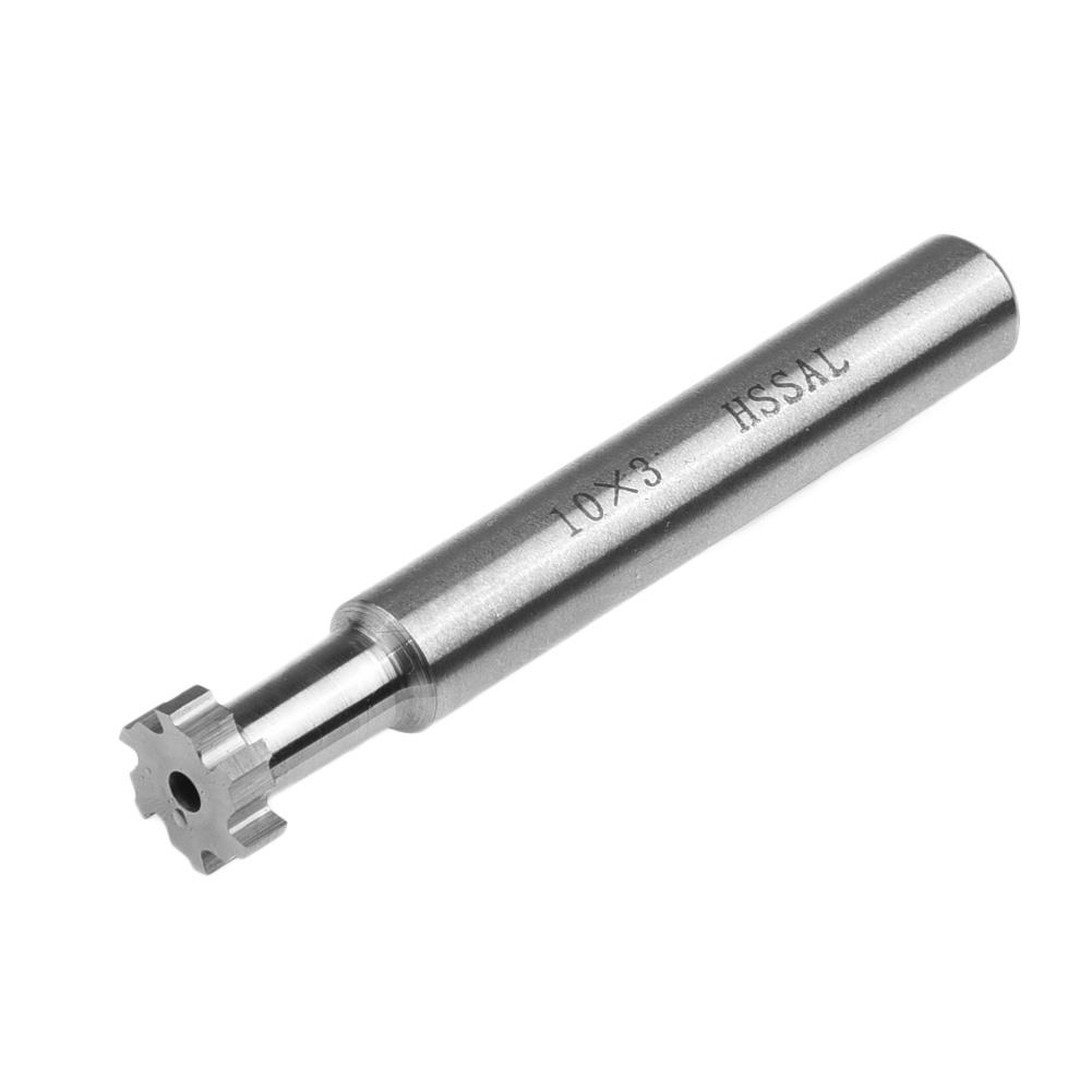 Drill T-Slot Head Cutter Tip Engraving Milling Diameter 10mm*3mm Tool 6 Flute Shank End Mill Practical Metal working China Mainland
Drill T-Slot Head Cutter Tip Engraving Milling Diameter 10mm*3mm Tool 6 Flute Shank End Mill Practical Metal working China Mainland
