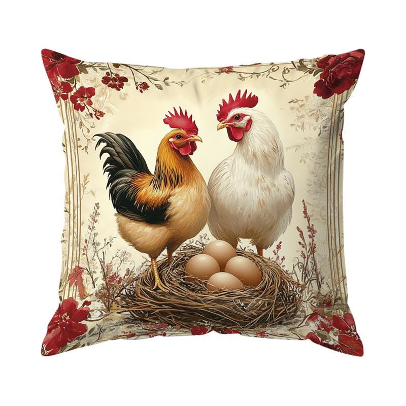 Домашний Декор Петухи и Яйца Фермы Наволочки с Рисунком Наволочка для Подушки Подходит для Дивана Спальни Автомобиля 16x16Inch
Домашний Декор Петухи и Яйца Фермы Наволочки с Рисунком Наволочка для Подушки Подходит для Дивана Спальни Автомобиля 16x16Inch